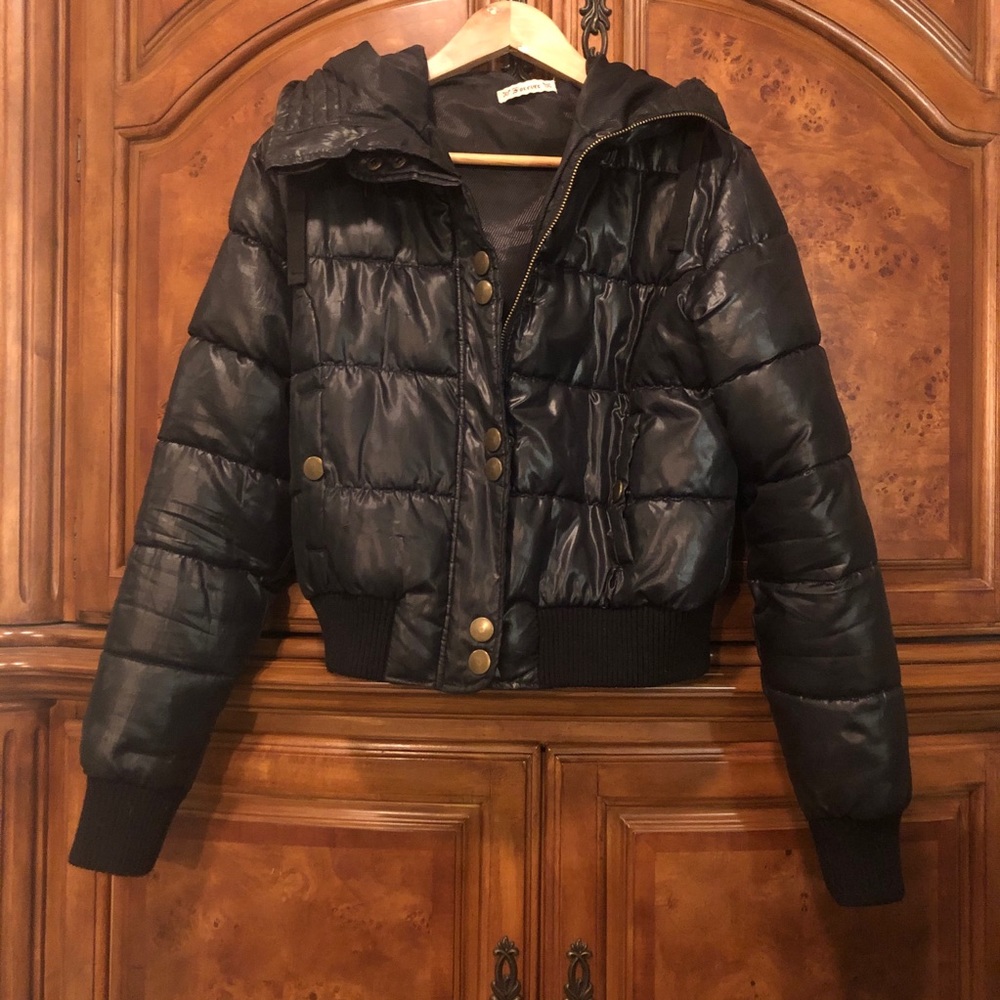 Black Puffy Coat